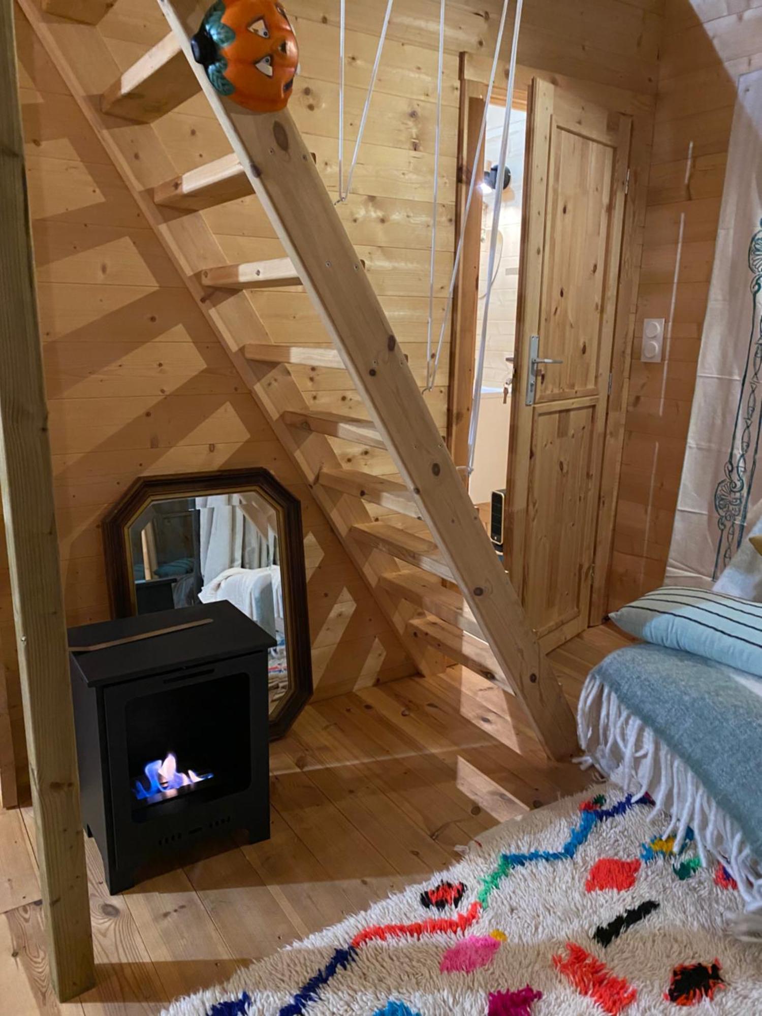 Maison En Bois 1 Chambre 4 Couchages Type Tiny House Granville Exterior foto
